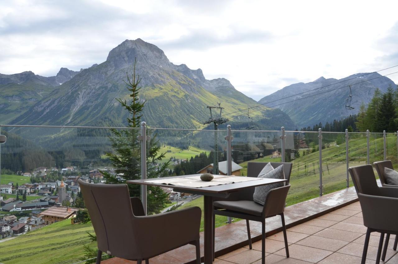 Hotel Restaurant Formarin Oberlech Exteriör bild