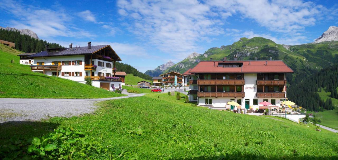 Hotel Restaurant Formarin Oberlech Exteriör bild