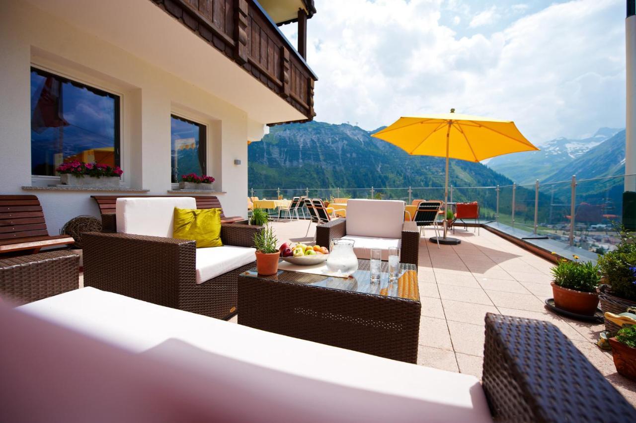 Hotel Restaurant Formarin Oberlech Exteriör bild